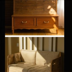 Pretvorite staru komodu u klupu za predsoblje za 0 dinara