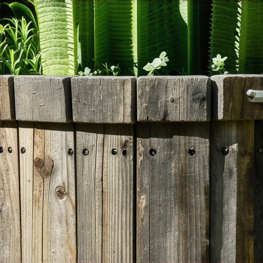 Ručno rađena drvena saksija za cveće od recikliranih dasaka