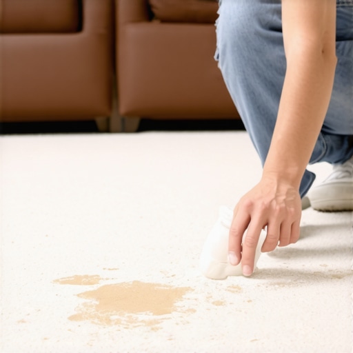 Soda bikarbona uklanja masne mrlje sa tepiha bez muke